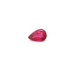 0.49 ct Pear Red Natural Ruby