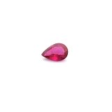 0.49 ct Pear Red Natural Ruby