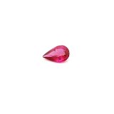 0.40 ct Pear Red Natural Ruby