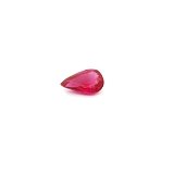 0.42 ct Pear Red Natural Ruby