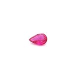0.44 ct Pear Red Natural Ruby