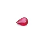 0.62 ct Pear Red Natural Ruby