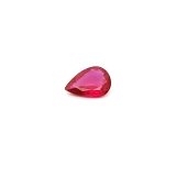0.55 ct Pear Red Natural Ruby