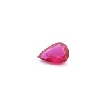 0.76 ct Pear Red Natural Ruby