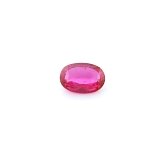 0.87 ct Oval Red Natural Ruby