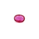0.95 ct Oval Red Natural Ruby