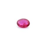 0.87 ct Oval Red Natural Ruby
