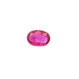 0.80 ct Oval Red Natural Ruby