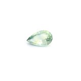 1.01 ct Pear Green Natural Sapphire
