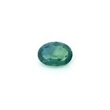 1.52 ct Oval Green Natural Sapphire