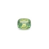 1.56 ct Cushion Green Natural Sapphire