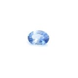 0.79 ct Oval Blue Natural Sapphire