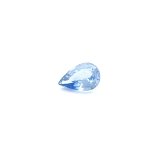 0.62 ct Pear Blue Natural Sapphire