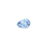 0.93 ct Pear Blue Natural Sapphire