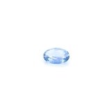 0.45 ct Oval Blue Natural Sapphire