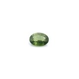 0.63 ct Oval Green Natural Sapphire