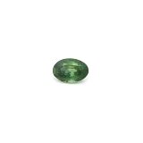 0.69 ct Oval Green Natural Sapphire