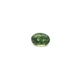 0.66 ct Oval Green Natural Sapphire