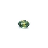 0.60 ct Oval Green Natural Sapphire