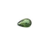 0.82 ct Pear Green Natural Sapphire