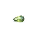 0.70 ct Pear Green Natural Sapphire
