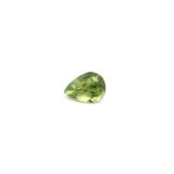 0.67 ct Pear Green Natural Sapphire