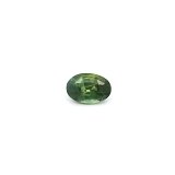 0.76 ct Oval Green Natural Sapphire