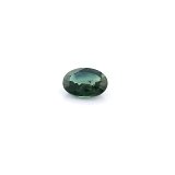 0.69 ct Oval Green Natural Sapphire
