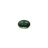 0.77 ct Oval Green Natural Sapphire