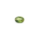 0.64 ct Oval Green Natural Sapphire