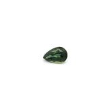 0.54 ct Pear Green Natural Sapphire