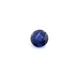 0.90 ct Round Blue Natural Sapphire