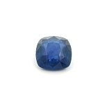 3.27 ct Cushion Blue Natural Sapphire