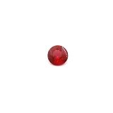 0.49 ct Round Red Natural Ruby