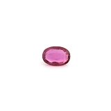 0.58 ct Oval Red Natural Ruby