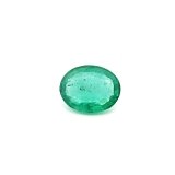 1.69 ct Oval Green Natural Emerald