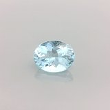 1.34 ct Oval Blue Natural Aquamarine