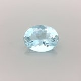 1.51 ct Oval Blue Natural Aquamarine