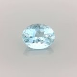 1.70 ct Oval Blue Natural Aquamarine