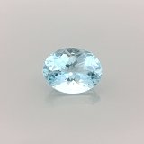 1.80 ct Oval Blue Natural Aquamarine