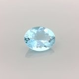 1.57 ct Oval Blue Natural Aquamarine