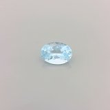 0.72 ct Oval Blue Natural Aquamarine