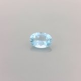 0.63 ct Oval Blue Natural Aquamarine
