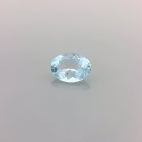 0.69 ct Oval Blue Natural Aquamarine