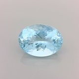 5.93 ct Oval Blue Natural Aquamarine
