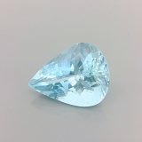 5.15 ct Pear Blue Natural Aquamarine