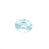 1.51 ct Oval Blue Natural Aquamarine