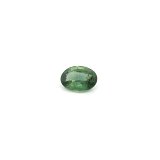 0.57 ct Oval Green Natural Sapphire