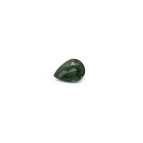 0.53 ct Pear Green Natural Sapphire