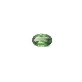 0.56 ct Oval Green Natural Sapphire